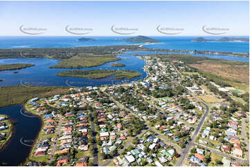 Aerial Photo Tea Gardens NSW Aerial Photography