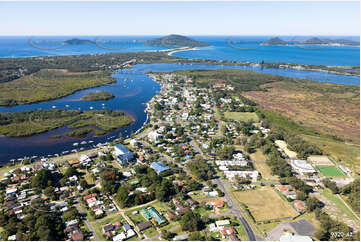 Aerial Photo Tea Gardens NSW Aerial Photography