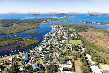 Aerial Photo Tea Gardens NSW Aerial Photography