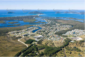 Aerial Photo Tea Gardens NSW Aerial Photography