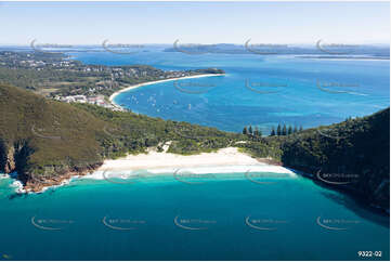 Aerial Photo Zenith Beach Shoal Bay NSW Aerial Photography