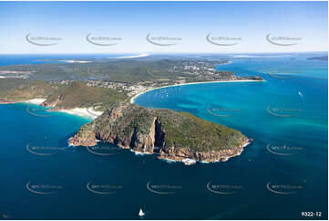 Aerial Photo Tomaree Head Shoal Bay NSW Aerial Photography