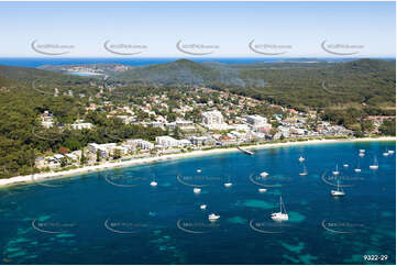Aerial Photo Shoal Bay NSW Aerial Photography
