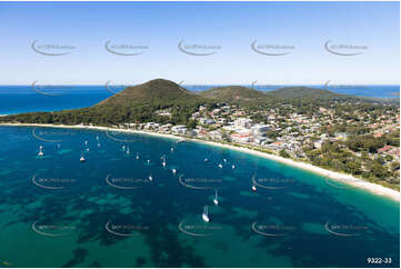 Aerial Photo Shoal Bay NSW Aerial Photography