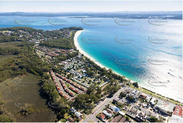 Aerial Photo Shoal Bay NSW Aerial Photography