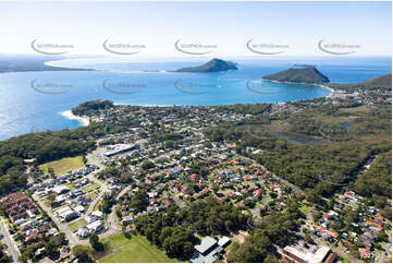 Aerial Photo Nelson Bay NSW Aerial Photography