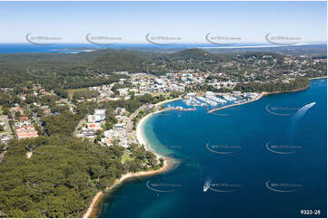 Aerial Photo Nelson Bay NSW Aerial Photography