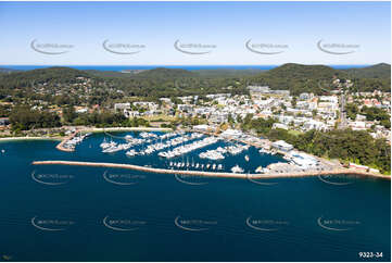 Aerial Photo Nelson Bay NSW Aerial Photography