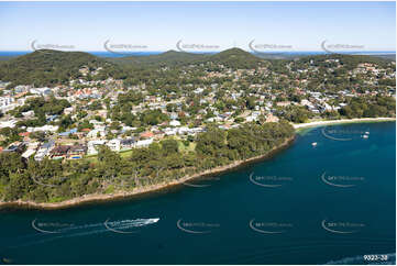 Aerial Photo Nelson Bay NSW Aerial Photography