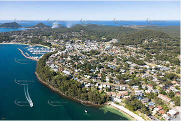 Aerial Photo Nelson Bay NSW Aerial Photography