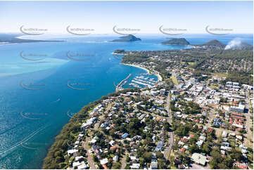 Aerial Photo Nelson Bay NSW Aerial Photography