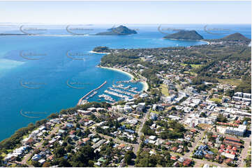 Aerial Photo Nelson Bay NSW Aerial Photography