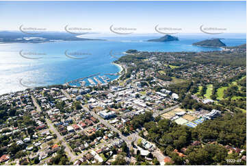 Aerial Photo Nelson Bay NSW Aerial Photography