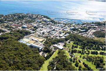 Aerial Photo Nelson Bay NSW Aerial Photography