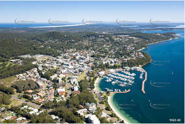 Aerial Photo Nelson Bay NSW Aerial Photography