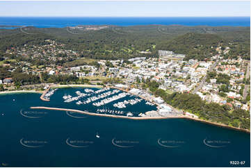 Aerial Photo Nelson Bay NSW Aerial Photography