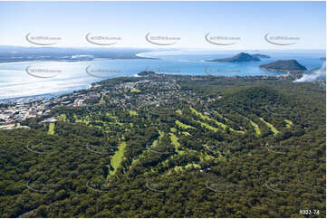 Aerial Photo Nelson Bay NSW Aerial Photography