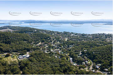 Aerial Photo Nelson Bay NSW Aerial Photography
