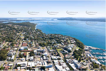 Aerial Photo Nelson Bay NSW Aerial Photography