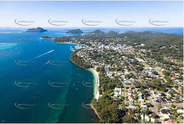 Aerial Photo Nelson Bay NSW Aerial Photography