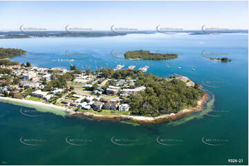 Aerial Photo Soldiers Point NSW Aerial Photography