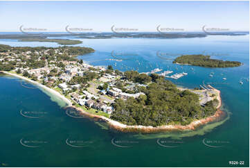 Aerial Photo Soldiers Point NSW Aerial Photography