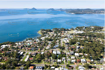 Aerial Photo Soldiers Point NSW Aerial Photography