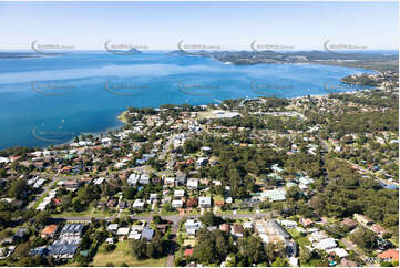 Aerial Photo Soldiers Point NSW Aerial Photography