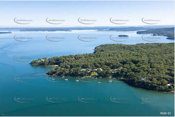 Aerial Photo North Arm Cove NSW Aerial Photography