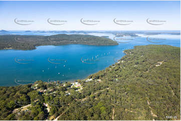 Aerial Photo North Arm Cove NSW Aerial Photography