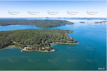 Aerial Photo North Arm Cove NSW Aerial Photography