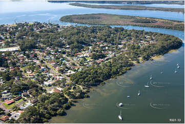 Aerial Photo Lemon Tree Passage NSW Aerial Photography