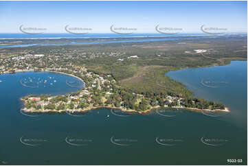 Aerial Photo Tanilba Bay Aerial Photography