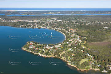 Aerial Photo Tanilba Bay Aerial Photography