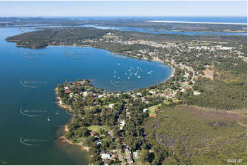 Aerial Photo Tanilba Bay Aerial Photography