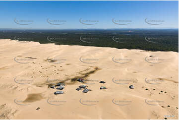 Aerial Photo Tin City Stockton Beach NSW Aerial Photography