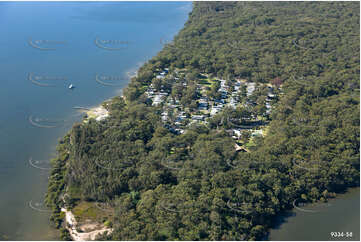 Aerial Photo Island Leisure Village NSW Aerial Photography