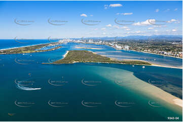 Aerial Photo The Broadwater QLD Aerial Photography