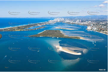 Aerial Photo The Broadwater QLD Aerial Photography