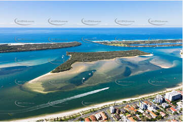 Aerial Photo The Broadwater QLD Aerial Photography