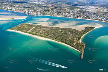 Aerial Photo The Broadwater QLD Aerial Photography