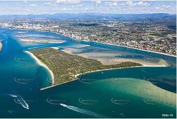 Aerial Photo The Broadwater QLD Aerial Photography