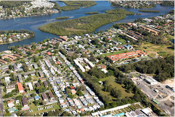 Aerial Photo Tweed Heads West NSW Aerial Photography