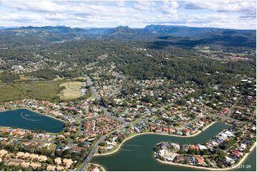 Aerial Photo Currumbin Waters QLD Aerial Photography