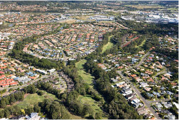 Aerial Photo Varsity Lakes QLD Aerial Photography