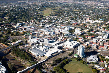 Aerial Photo Ipswich CBD QLD Aerial Photography