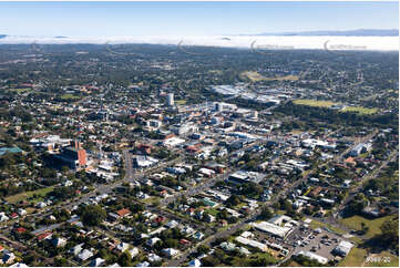 Aerial Photo Ipswich CBD QLD Aerial Photography