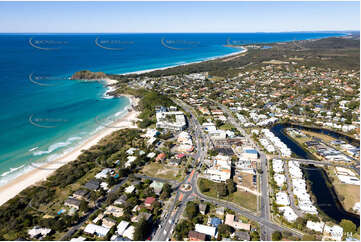 Aerial Photo Cabarita Beach / Bogangar NSW Aerial Photography