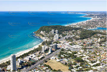 Aerial Photo Burleigh Heads QLD Aerial Photography