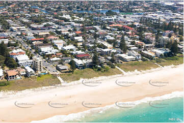 Aerial Photo Mermaid Beach QLD Aerial Photography